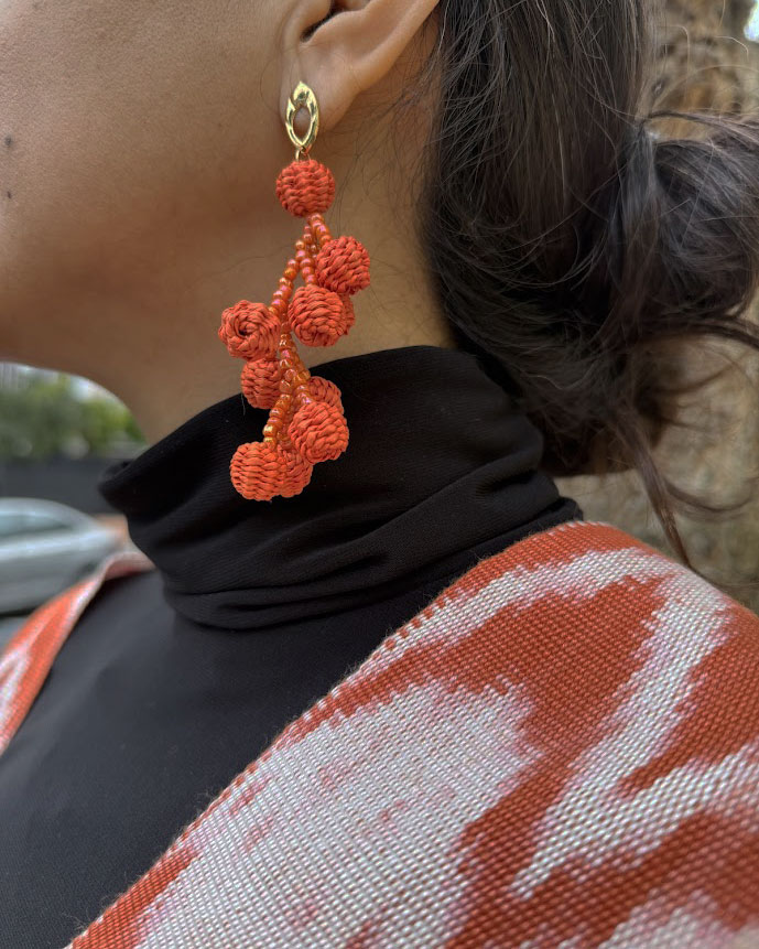 Aretes Paja Toquilla