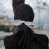 Lazo para el cabello bordado