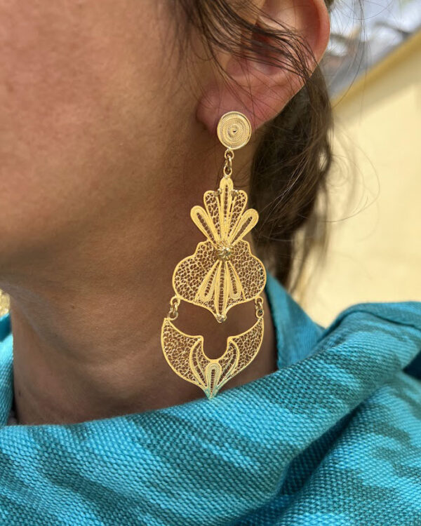 Aretes Hortensia