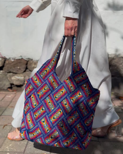 Bolso Amazonas Azul Guacamayo