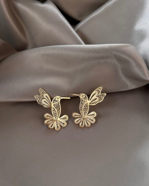 Aretes Colibrí