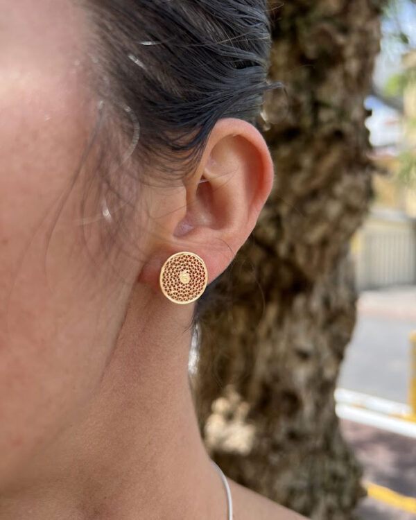 Aretes Lunita Dorados