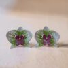 Aretes Cattleya Filigrana