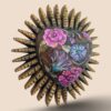 Corazón para colgar Flores de Los Andes Ecuatorianos