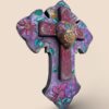 Cruz de Madera tallada Hecho en Ecuador
