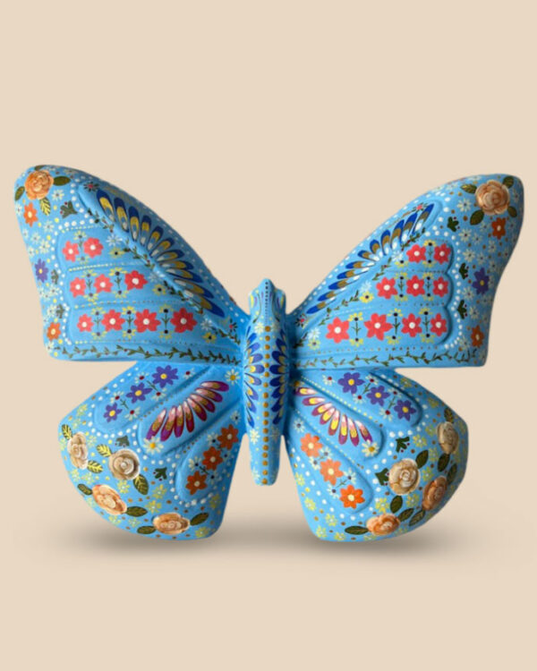 Mariposa Celeste Grande