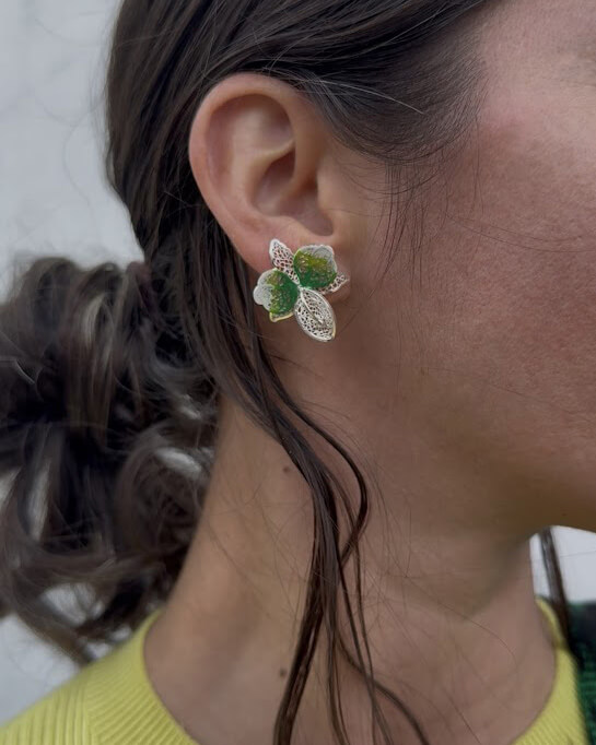 Aretes Orquídea Mini